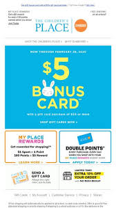 There are more than 1,000 stores are currently operated by it is very easy to apply for the children's place credit card. Here S Some 5 Bonus Card The Children S Place Email Archive