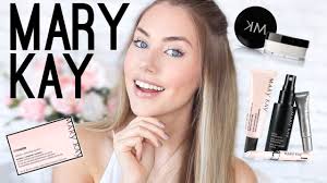 trying mary kay skincare makeup