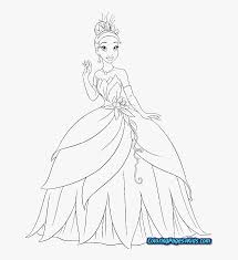A window will appear, then you just have to print. Coloring Page Princess Tiana Hd Png Download Kindpng
