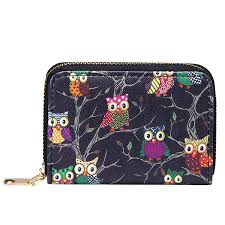 The bifold is the largest of the three and has an msrp of $119.95. Kukoo Credit Card Holder Case For Women Rfid Small Printed Zip Around Card Wallet Wallets Card Cases Money Organizers Card Id Cases Svanimal Com