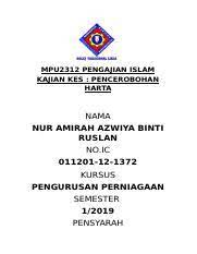 Cara langsaikan hutang rm43k dalam masa 14 bulan. Mpu2312 Pengajian Islam Docx Mpu2312 Pengajian Islam Kajian Kes Pencerobohan Harta Nama Nur Amirah Azwiya Binti Ruslan No Ic 01 Kursus Pengurusan Course Hero