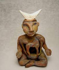 Shamanic sculpture vision