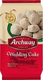 This chocolate chip cookie dough has two secrets to success. Archway Wedding Cake Cookies Holiday Limited Edition 6oz Bag Pack Of 2 Amazon Com Grocery Gourmet Food