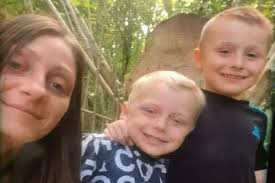 Mum Carla Bennett missing with her two young children