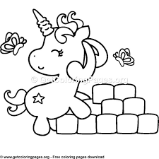 104 Cute Cartoon Baby Unicorn Coloring Pages Unicorn Coloring Pages Fairy Coloring Pages Coloring Pages