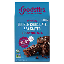 In a large mixing bowl, combine the flour, baking powder, sea salt, caster sugar and spices. Buy Foodstirs Junk Free Bakery Organic Double Chocolate Sea Salted Brownie Baking Mix 16 19 Oz Non Gmo Low Sugar Pack Of 6 Online In Indonesia B075rd25t2