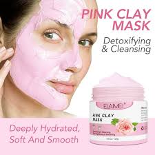 TUTUnaumb 2022 Winter Rose V-C Face Mask, Mud Film Facial Mask With V-C E  For Radiant Skin, Acne Control And Refining Pores 120G Health & Beauty -A