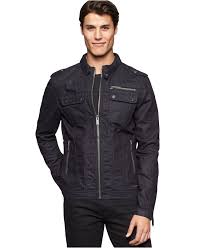 Calvin Klein Jeans Biker Jacket Coats Jackets Men Macy S Jean Biker Jacket Biker Jacket Jackets