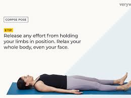 Savasana in yoga full body part in writing hindi; How To Do Corpse Pose Savasana