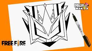 Como Dibujar El Logo De Gran Maestro De Free Fire How To Draw Grandmaster Logo Youtube