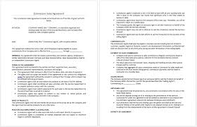 Why is a termination letter necessary in the processes of employee termination? Commission Sales Agreement Template Microsoft Word Templates