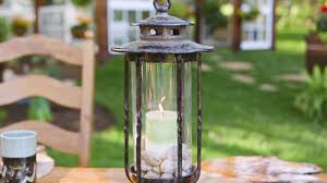 However, the main purpose was to protect the candle flame from wind breezes. H Potter Large Decorative Hurricane Lantern Glass Candle Holder Cast Iron Rustic Indoor And Outdoor Light With Powder Coat Finish Centerpiece For Home Wedding Farmhouse Decor Candles Holders Com Home Decor
