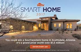 Hgtv Smart Home Giveaway Enter For 2 Chances To Win A Southwest Home A 2017 Mercedes Benz And 100k From Qu Hgtv Smart Home Small Country Bathrooms