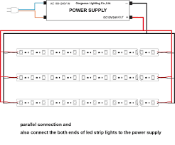 The three coloured wires should correspond with the r, g and b ports on the controller, while the black wire goes into the v+. How To Wire Led Strips Into My Display Cabinet Electrical Engineering Stack Exchange