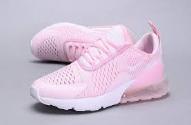 Women S Nike Air Max 270 Flyknit Pink White Ah6789 601 Girls Running Shoes Nike Air Max Pink Girls Running Shoes Nike Air Max