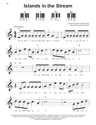 Islands In The Stream by Kenny Rogers & Dolly Parton Sheet Music for Super  Easy Piano at Sheet Music Direct