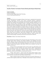 Jika masalah yang dinyatakan sebagai soalan, maka setiap hipotesis. Http Jurnal Radenfatah Ac Id Index Php Medinate Article Download 1177 996
