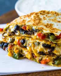 Southwest Veggie Quesadillas Recipe Yummly Recipe Vegetarian Quesadilla Recipes Quesadilla Recipes