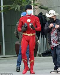 Still 27, he is at the start of his career and has already achieved a lot in his life. Grant Gustin Spotted On The Flash Set Just Days After Announcing His First Child With Wife La Thoma Daily Mail Online