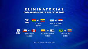 El 'mellizo' que hoy estuvo en el banco de suplentes recibió una tremenda entrada del mediocampista argentino en un duelo entre el. Eliminatorias Sudamericanas Partidos Y Horarios Y Tv De La Jornada 3 As Com