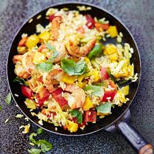 Fixe Garnelen Reis Pfanne Rezept Rezepte Einfache Gerichte Essensrezepte