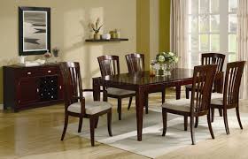 The rich finish and stylish contemporary design of the hayley dining room set by signature design by ashley transforms your dining area with an atmosphere of exciting details that command a presence within any decor. Rich Cherry Finish Contemporary Dining Table W Optional Chairs