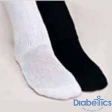 Albahealth 82080 Caresox Diabetic Socks Medium Large White Diabetic Socks Socks Compression Socks