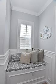 Black And White Bench Seat Cushion 55 Window Seat Ideas Benches Storage Cushions Window Seat Traditional Kids Bedroom White Paneling