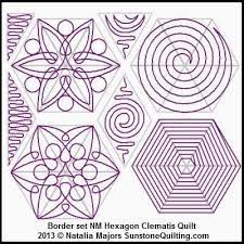 block set hexagon clematis quilt digital quilting designs quilting designs hexagon quilt longarm quilting designs