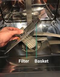 water in the bottom of your dishwasher