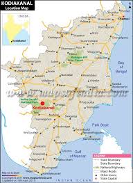 Among this, the state highways (s. Location Map Of Kodaikanal Map Tamil Nadu Roadmap