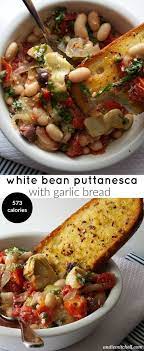 White Bean Puttanesca Delicious Nutritious And Hearty Meal Recipes Meals Food