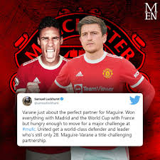 Check spelling or type a new query. Man United News On Twitter Raphael Varane And Harry Maguire At The Back Mufc