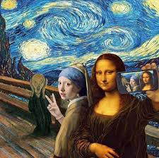 Famous Painting Parodies At Paintingvalley Com Explore Funny Art Funny Paintings Funny Art History