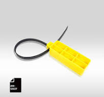 Impinj® Monza® R6 ABS and Nylon RFID Cable Tie Tag
