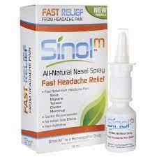 Sinol Sinol M All Natural Nasal Spray Fast Headache Relief 15 Ml Liquid Swanson Health Products