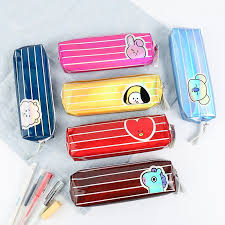 Bt21 Glowing Reflection Pencil Case Pencil Case Case Backtoschool