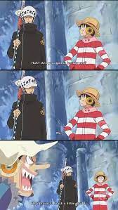 Luffy Trust Law One Piece Comic One Piece Fanart One Piece Funny