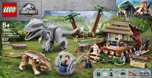 Jurassic world in lego indoraptor vs indominus rex. Lego Jurassic World Indominus Rex Vs Ankylosaurus 75941 Toys R Us Canada