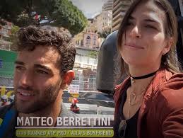 Matteo berrettini spending a nice time with his girlfriend ajla tomljanovic after more than 1 year that they have been dating G19hfptla2vjam