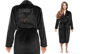 Weitere ideen zu germanys next topmodel, topmodel, next topmodel. Gntm Damen Bademantel S M Oder L Xl Mit Germany S Next Topmodel Logo