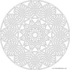 In common use, mandala has become a generic term for any diagram, chart or geometric pattern that represents the cosmos metaphysically or symbolically; Geometric Mandala Coloring Pages