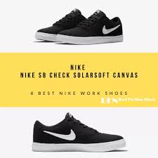 Best Nike Work Shoes You Can Buy On Amazon Best Fashion Nova Nike Nikeworkshoes Nikenonslipshoes Blackworkshoes N With Images Black Work Shoes Nike Restaurant Shoes