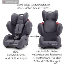 Ab wann dürfen kinder ohne kindersitz fahren? Recaro Kindersitz Young Sport Hero Gruppe 1 2 3 Ab 9 Monate 12 Jahre 9 36 Kg Core Deep Black Babyartikel De