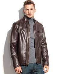 Pin On Leather Jacket