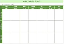 Weekly Chart Template Andrewdaish Me