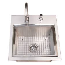 sunstone premium drop in sink with hot