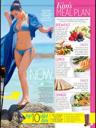 Kim Kardashian No Carbs Diet Ok Magazine April 2014 4 9 14 Kardashian Diet Kardashian Diet Plan Khloe Kardashian Diet