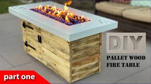Pallet seating around fire pit. Part 3 Make A Fantastic Fire Box Pit Table Using Repurposed Pallet Wood Buddy Rhodes Concrete Youtube