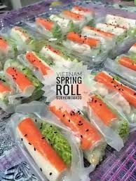 Resepi vietnam spring rolls bahannya: Aneka Resepi Resepi Vietnam Spring Roll Sos Facebook